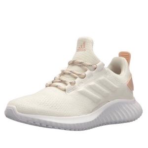 adidas Cream and Tan Athletic Shoes
